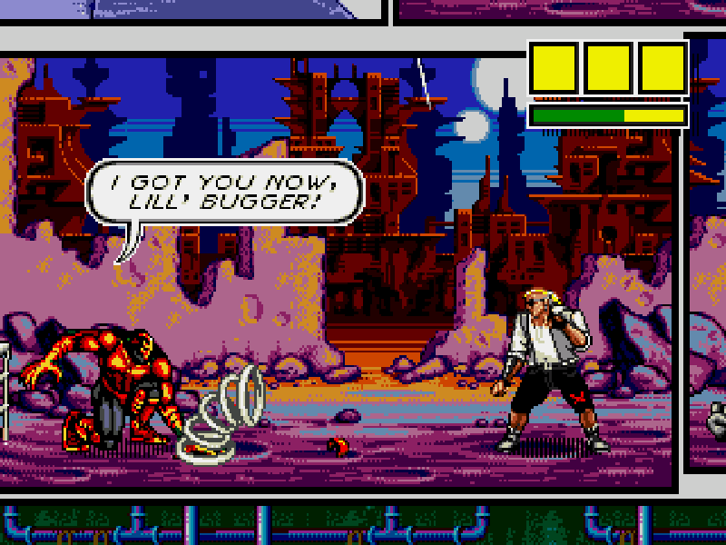 Comix Zone Video review